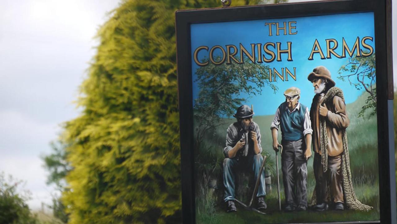 Cornish Arms Inn Port Isaac 2 Miles Pendoggett 外观 照片